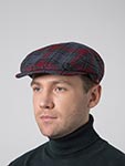 Кепка WIGENS арт. 102271 IVY CLASSIC CAP (красный / серый)